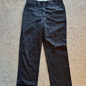 Dickies Women's Black Straight Leg Pants